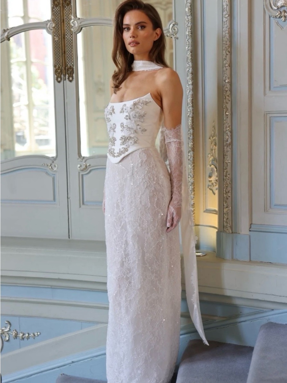 Rosie Etienne Everly Lace Gown